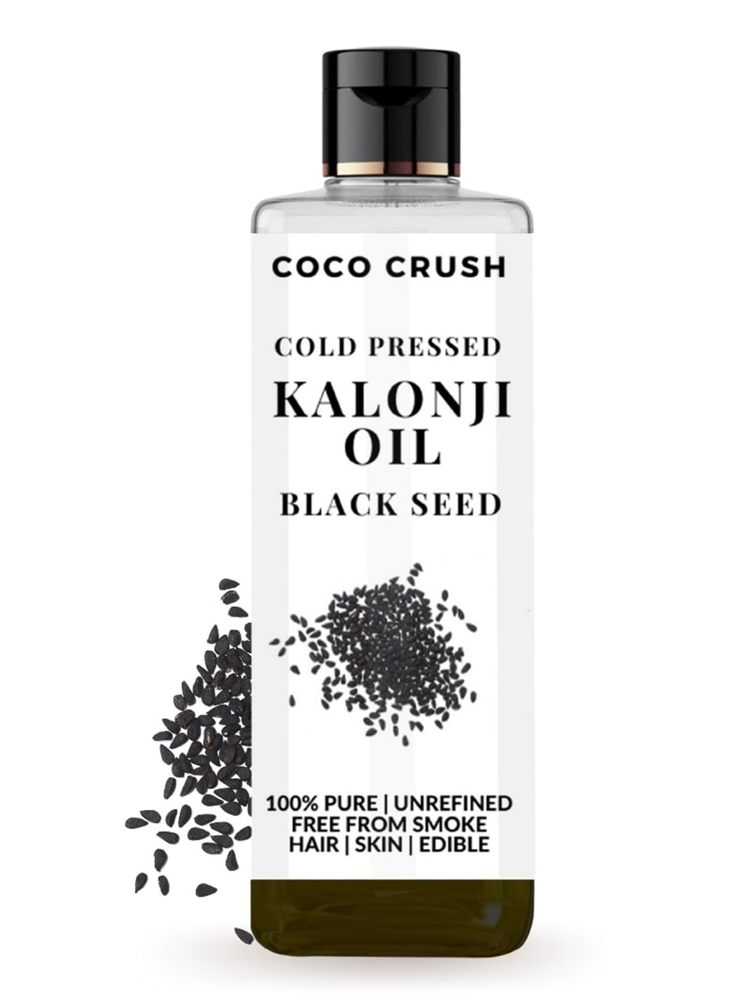 

Coco Crush Cold-Pressed 100% Pure & Natural Kalonji Black Seed Oil-50ml