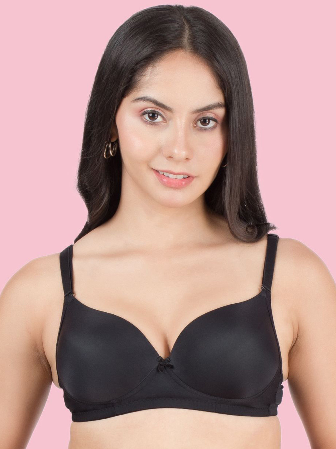 

Dressberry Heavy Padded T-Shirt Bra, Black