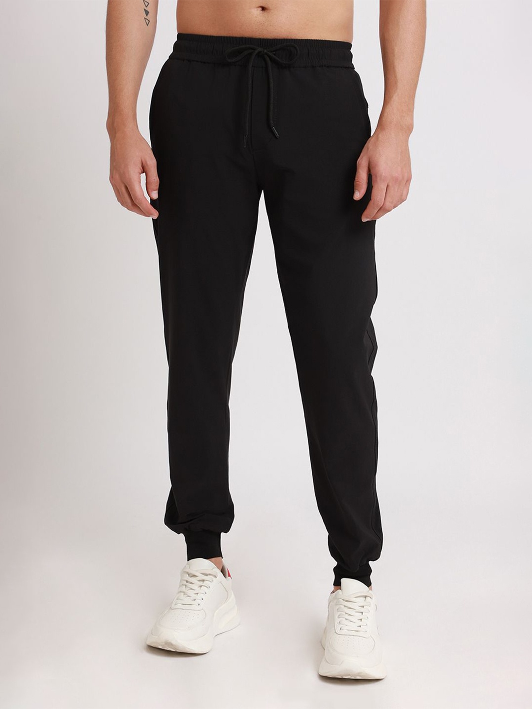 

Banana Club Men Relaxed Joggers Trousers, Black