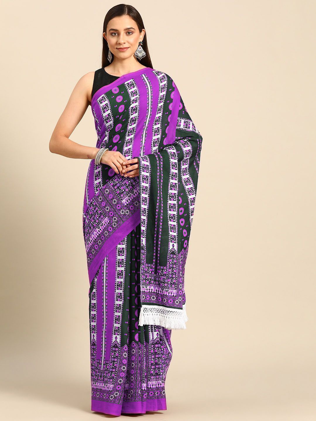 

BUTA BUTI Women Sarees, Purple