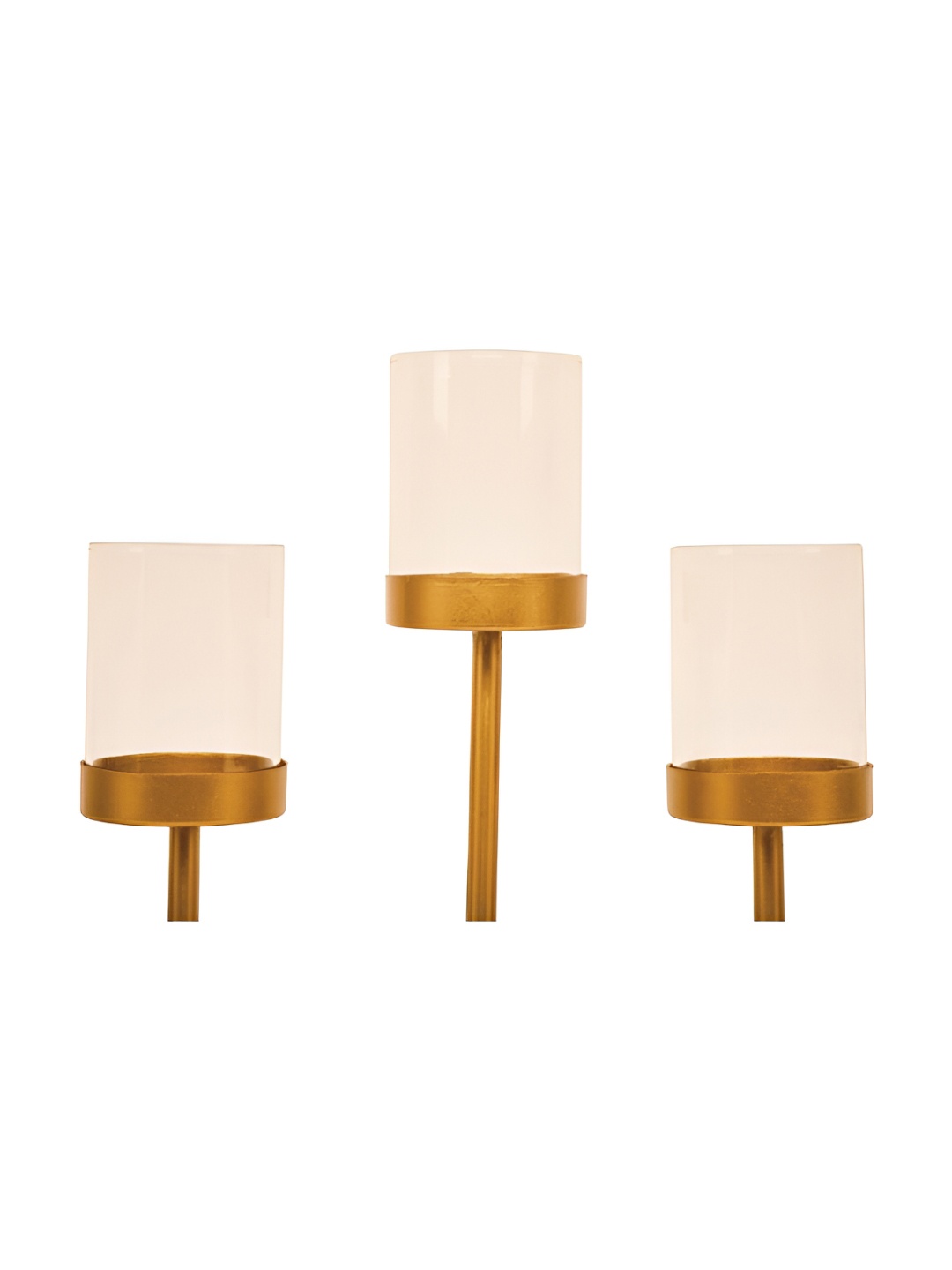 

House of Sajja Gold-Toned Candle Holder