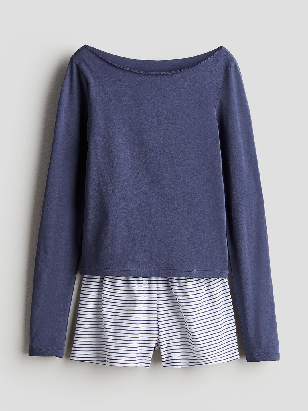 

H&M Girls Cotton Night Suits, Blue