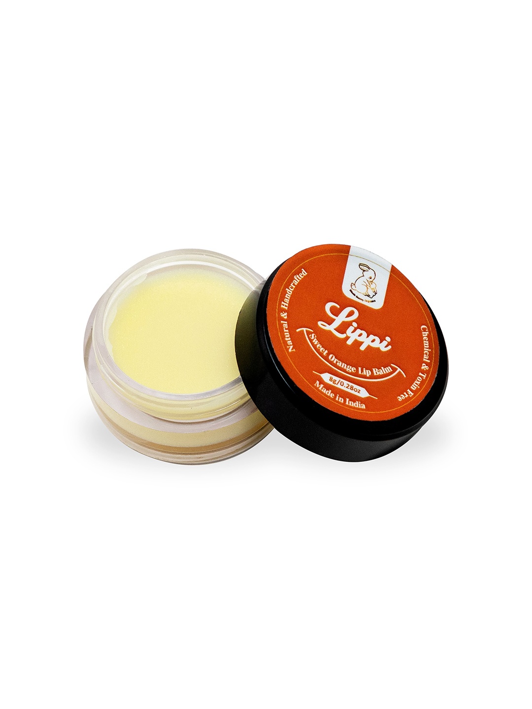 

Blush Bunny Organics Set Of 2 Lippi Lip Balm - 8 g Each - Sweet Orange, Off white