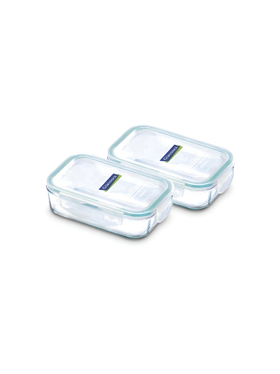 

Glasslock Transparent 2 Pieces Glass Microwave Safe Lunch Box 400ml