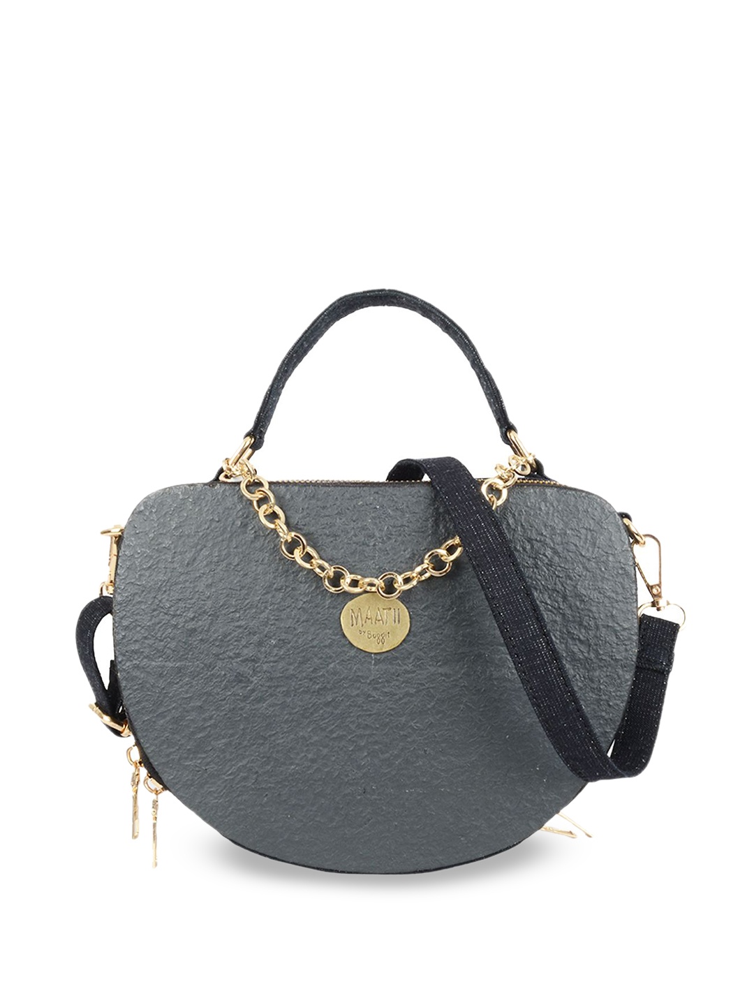 

Maatii By Baggit Women Half Moon Sling Bag, Black