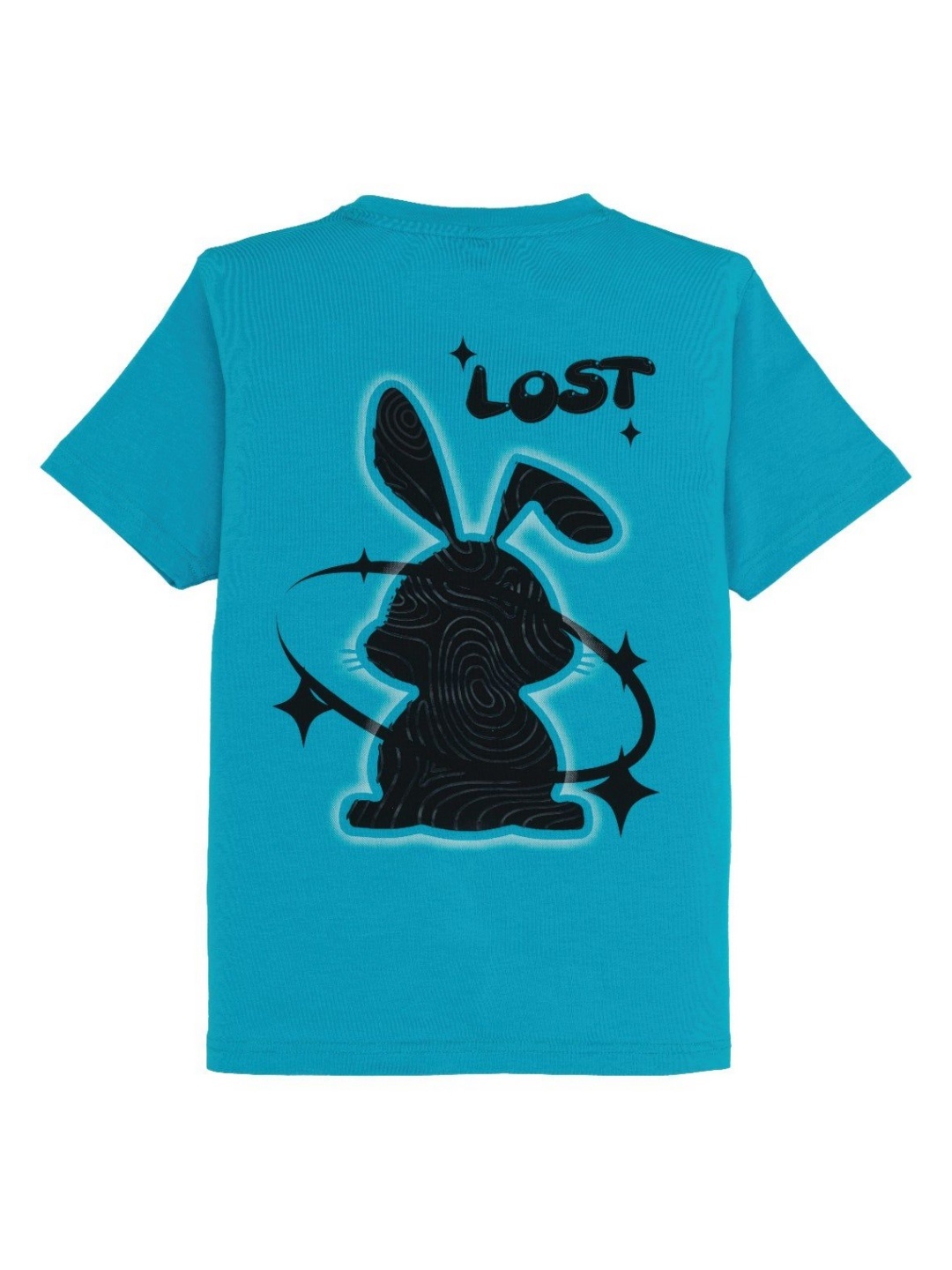 

Status Quo Boys Graphic Printed Round Neck Cotton T-shirt, Blue