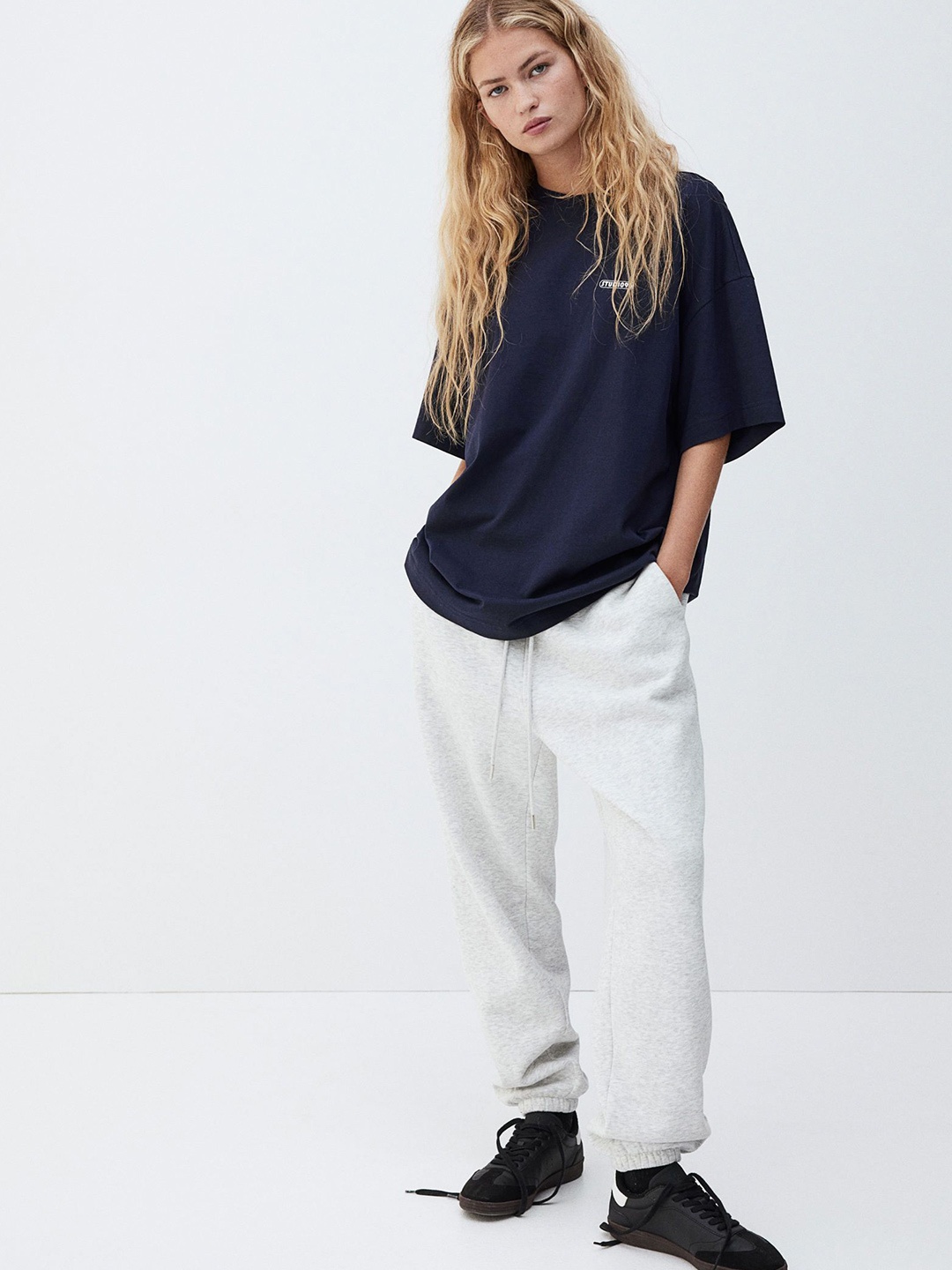 

H&M Oversized T-Shirts, Blue