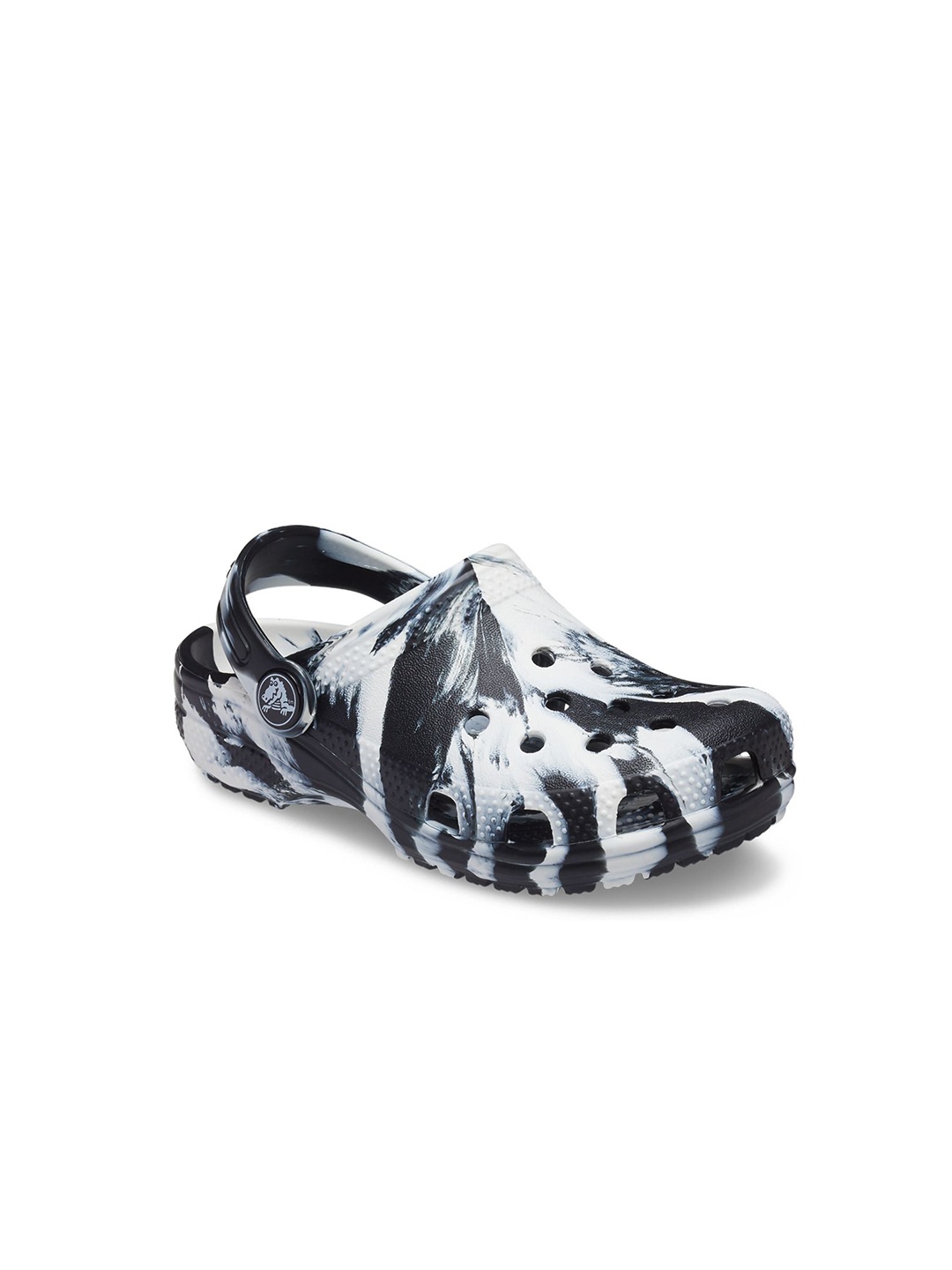 

Crocs Kids Printed Croslite Clogs, Black