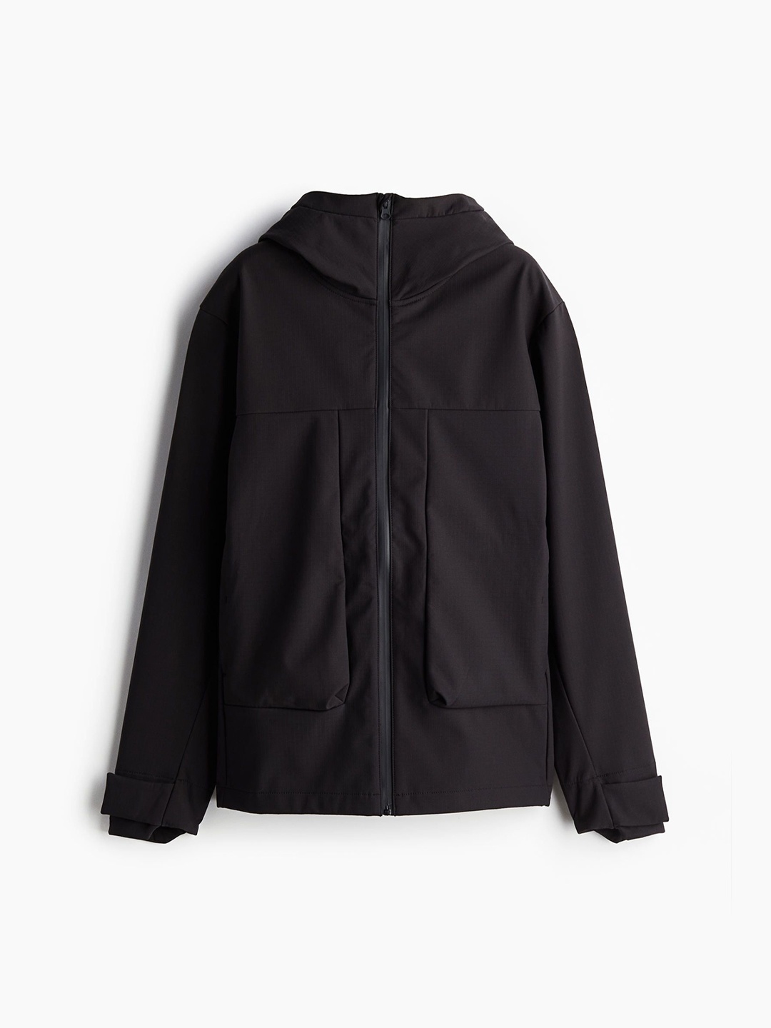

H&M Men Water-Repellent Softshell Jacket, Black