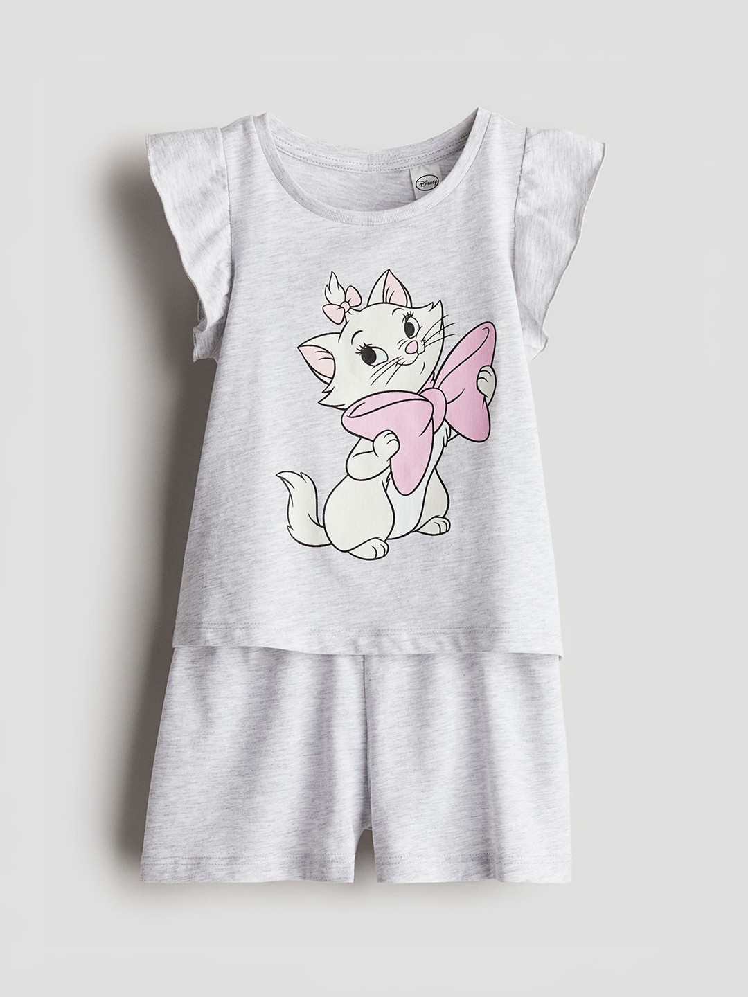 

H&M Girls Printed Night suits, Grey