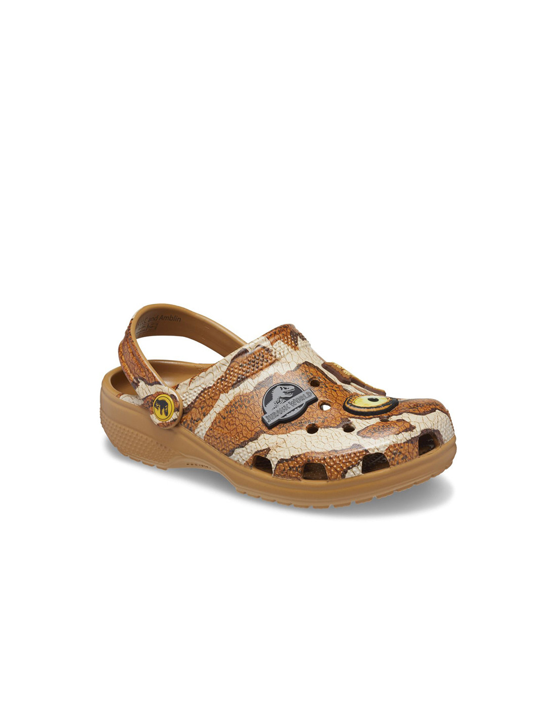 

Crocs Kids Printed Croslite Kids-Unisex Clogs, Brown