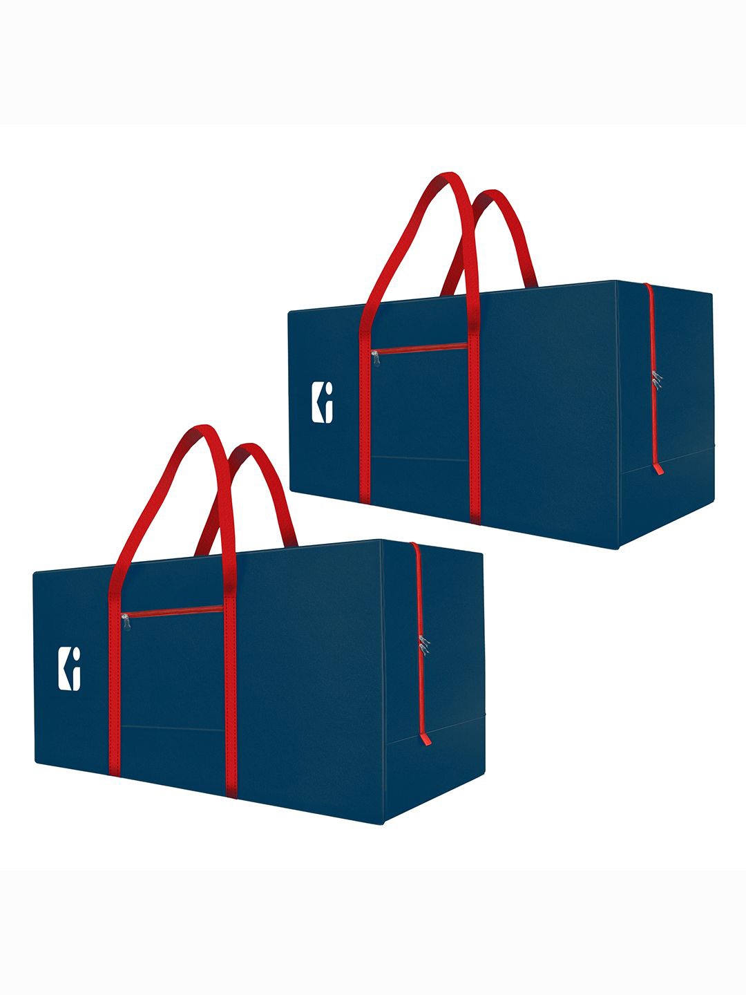 

Kuber Industries Red & Blue 2 Pieces Handbag Organiser