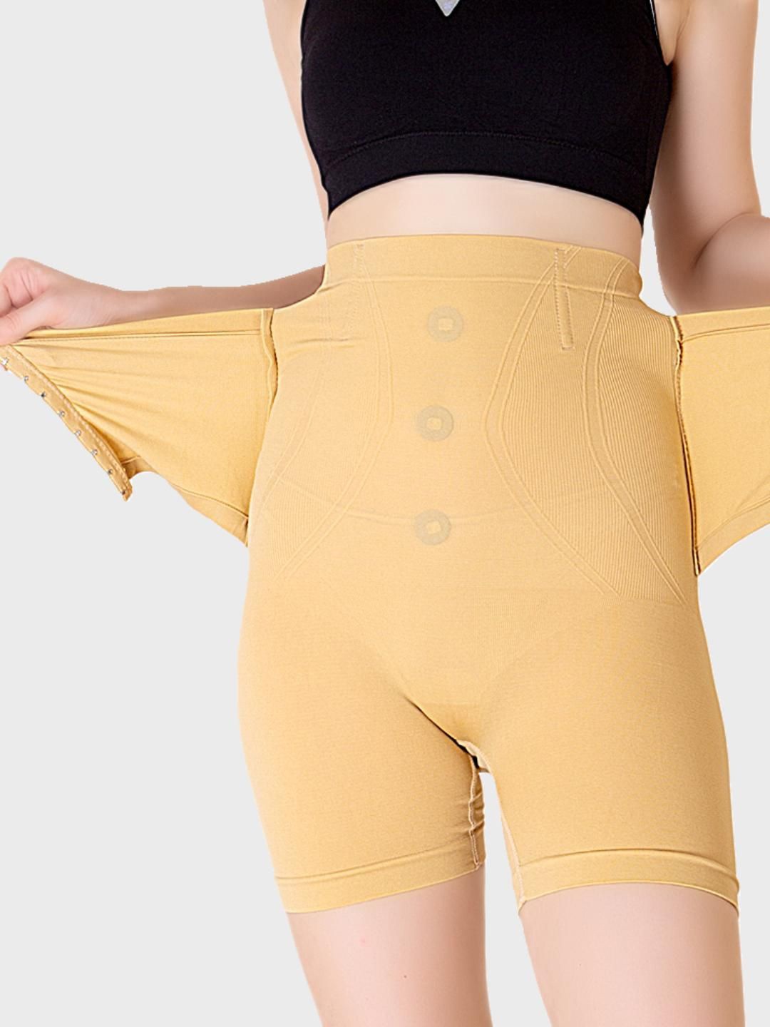 

Luella Women High Waist Thigh Slimmer Tummy Control Regular Shapewear, Beige