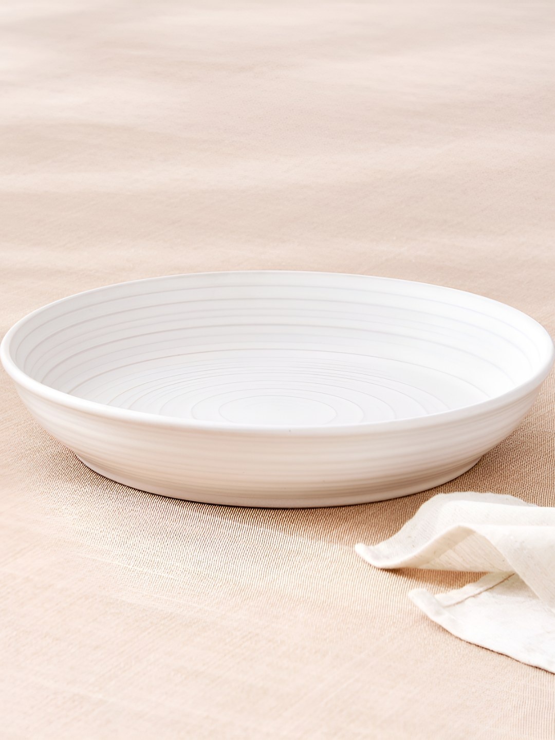 

Home Centre Natura White Stoneware Matte Deep Dish
