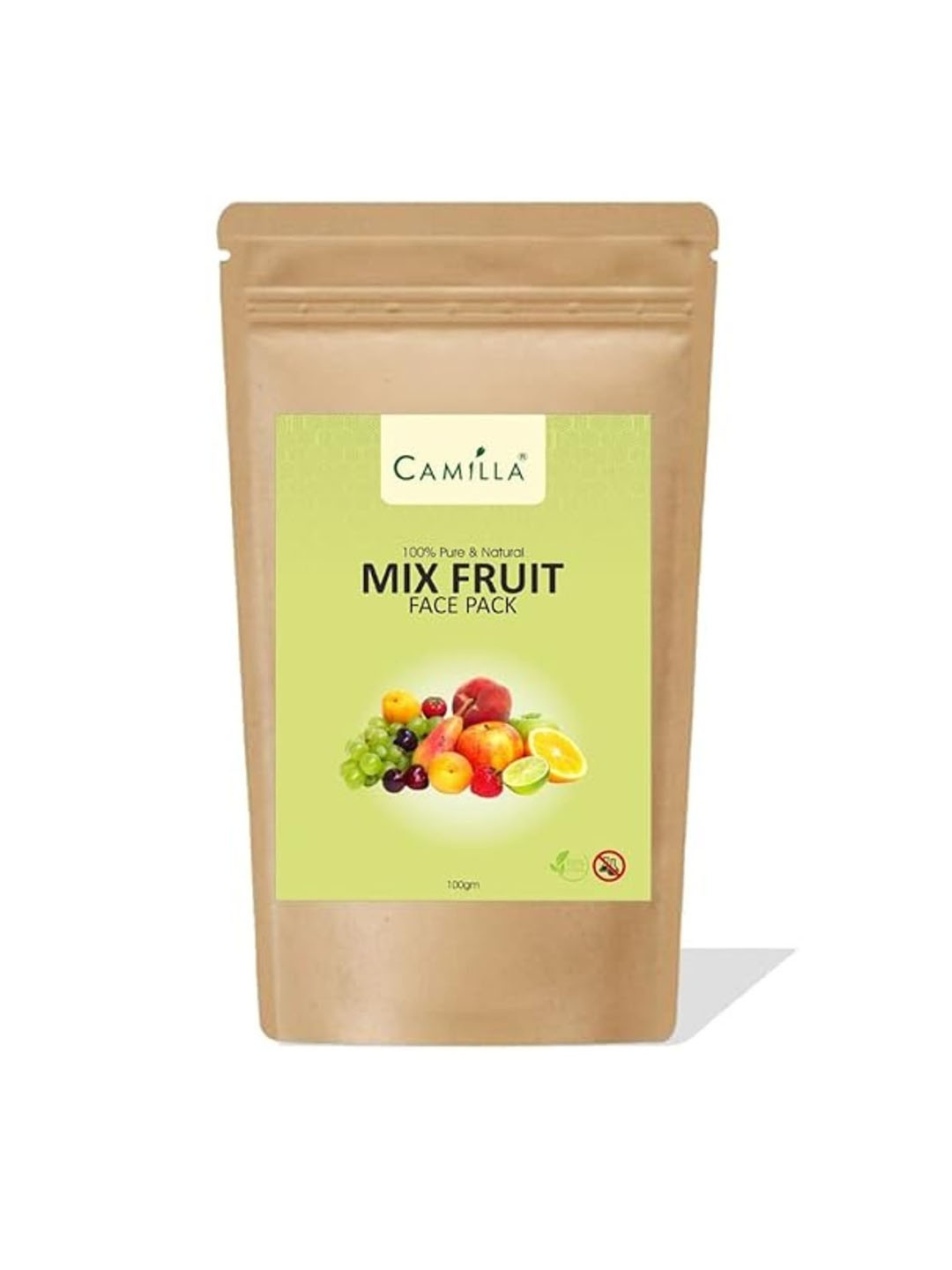 

CAMILLA Mix Fruit Face Pack-100g, Green