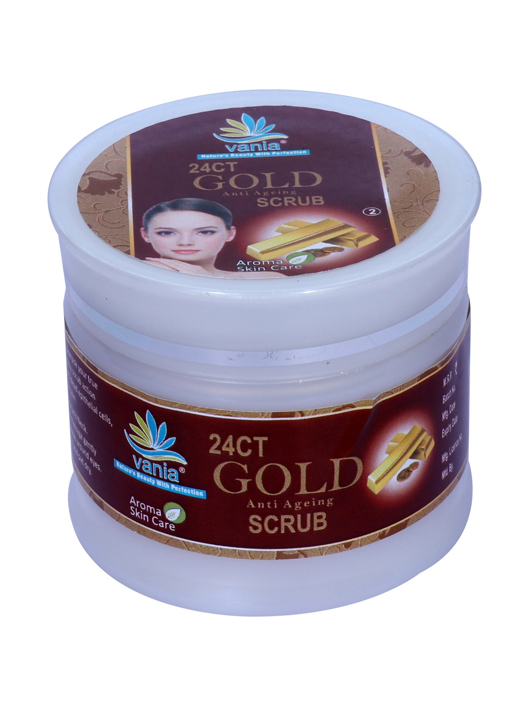 

Vania 24K Gold Anti Ageing Scrub-52g