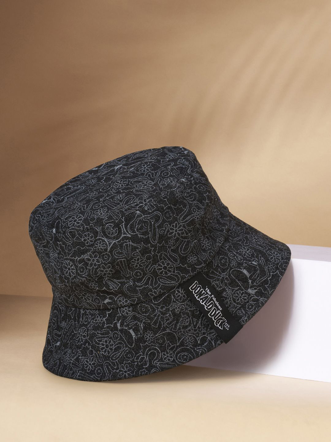 

Forever Glam by Pantaloons Women Printed Bucket Hat, Black