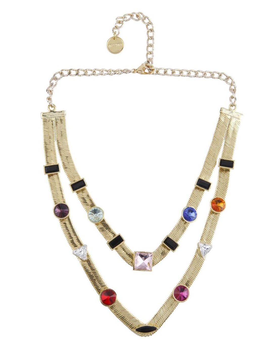 

VALLIYAN BY NITYA Brass Gold-Plated Necklace