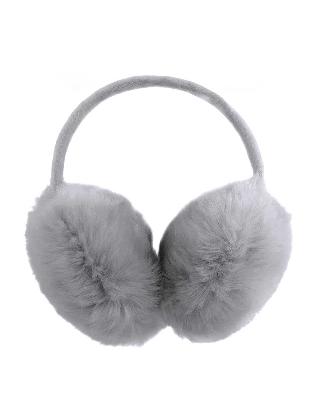 

SYGA Girls Cold Protection Fur Earmuffs Headband, Grey