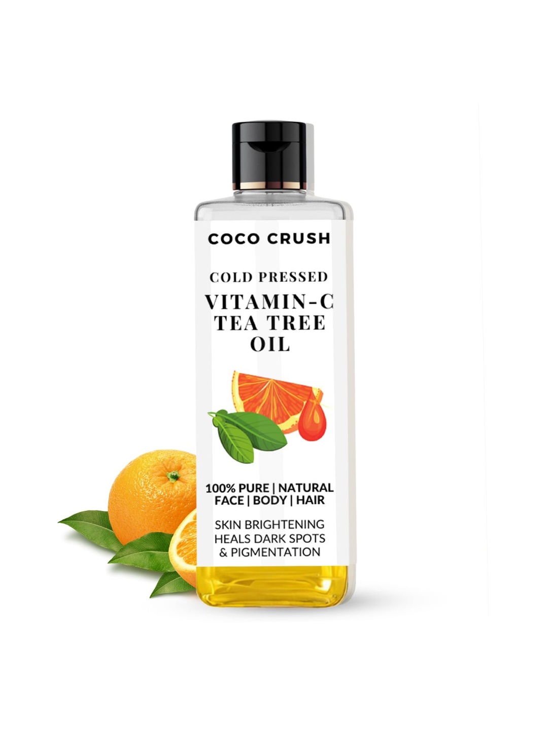 

Coco Crush Cold Pressed 100% Natural Vitamin C Oil- 50ml, Orange