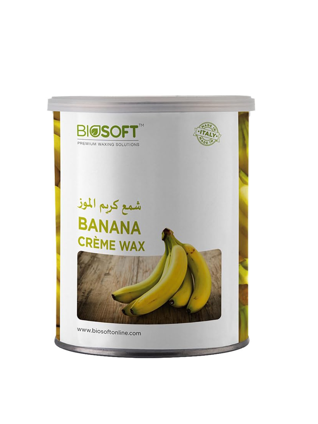 

Biosoft Liposoluble Banana Cream Wax 800 ml, Yellow