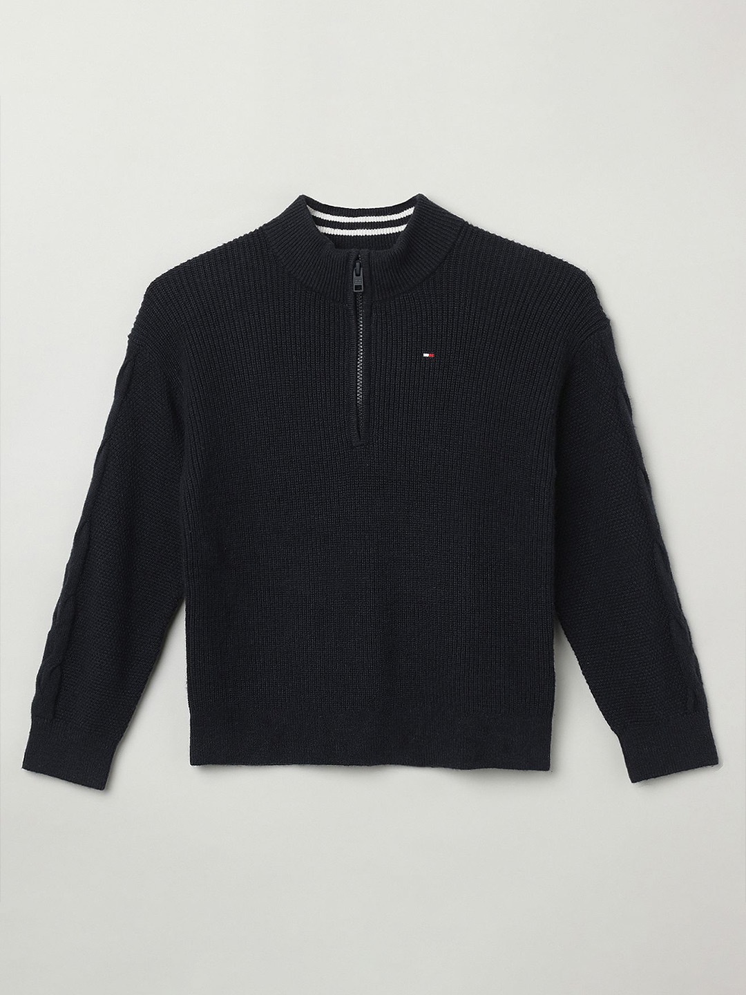 

Tommy Hilfiger Boys Cotton Pullover Sweaters, Navy blue