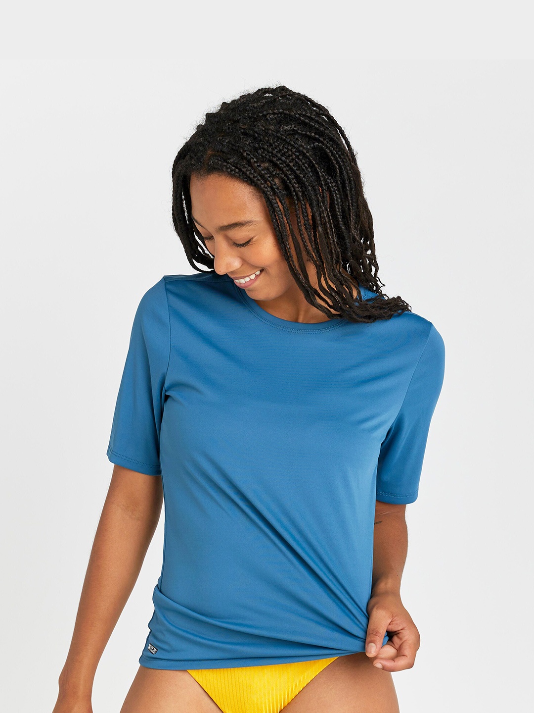 

OLAIAN By Decathlon Women UV-Protected Tshirt, Blue