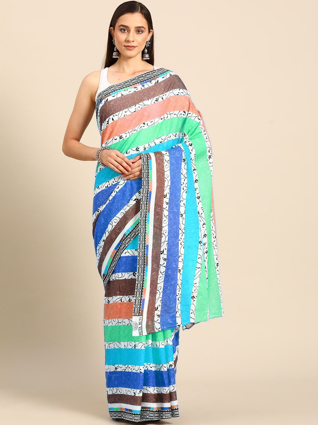 

BUTA BUTI Women Sarees, Blue
