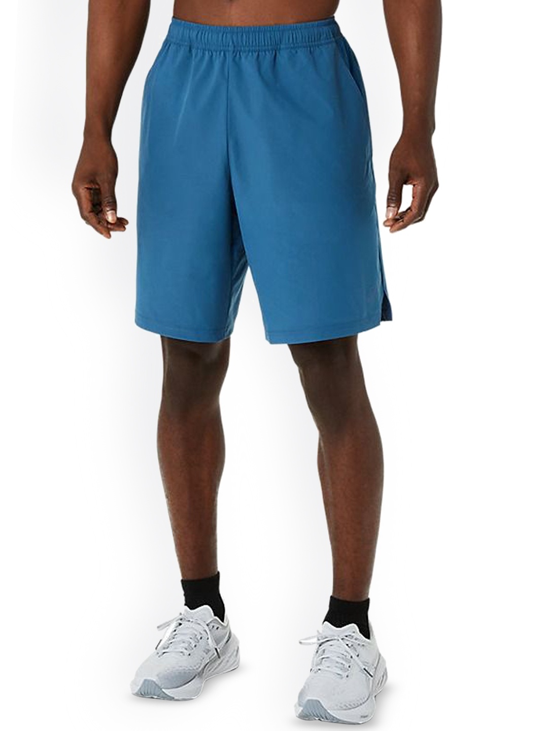 

ASICS Men Light Weight Woven Sports Shorts, Blue