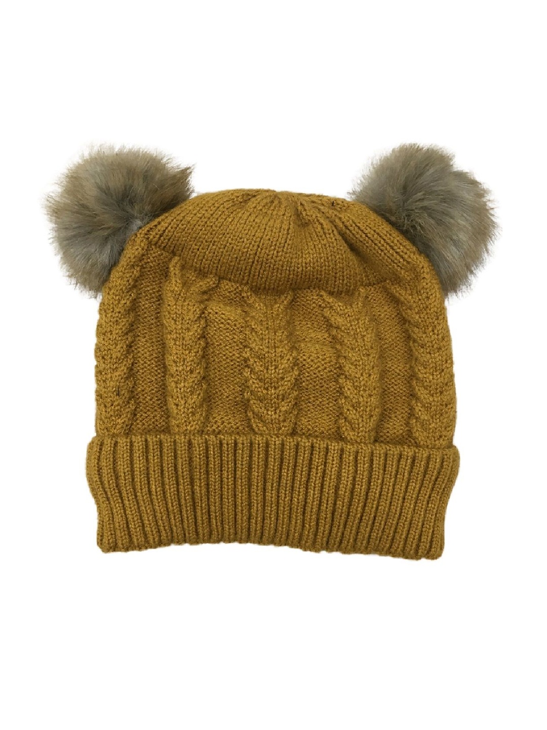 

Gajraj Unisex Kids Beanie, Yellow