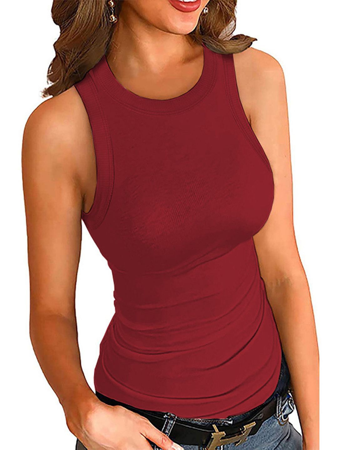 

StyleCast Top, Red