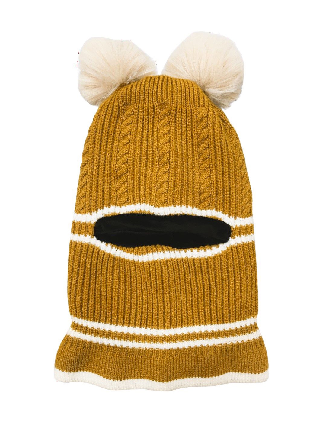 

Gajraj Unisex Self Design Kids Woollen, Yellow