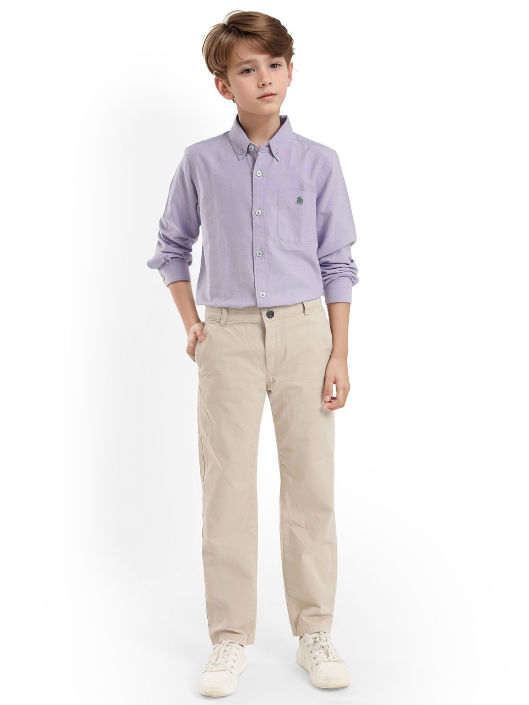 

Rare Ones Boys Solid Shirt, Purple
