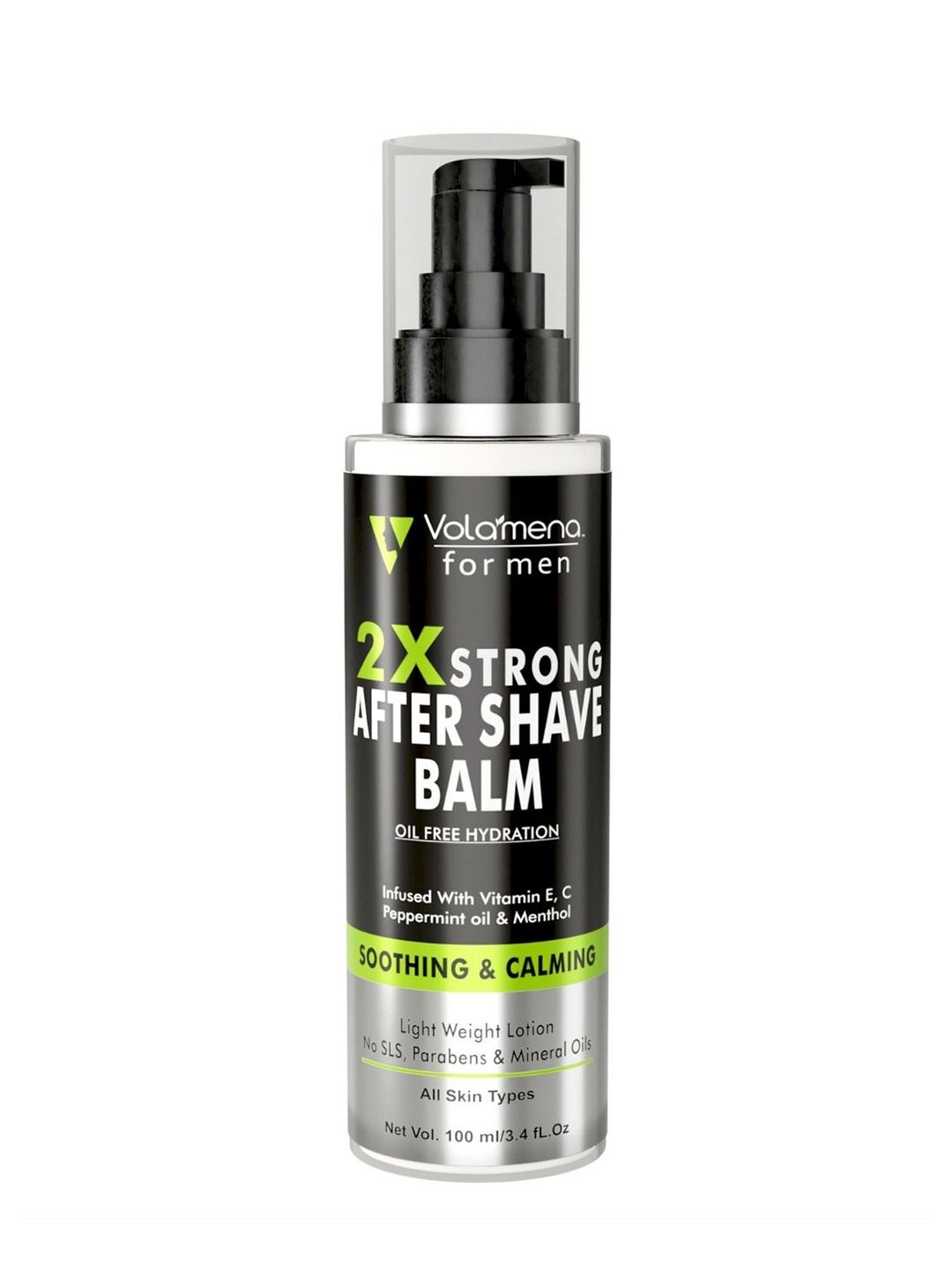 

Volamena 2X Strong After Shave Balm For Soothing & Calming-100ml, White