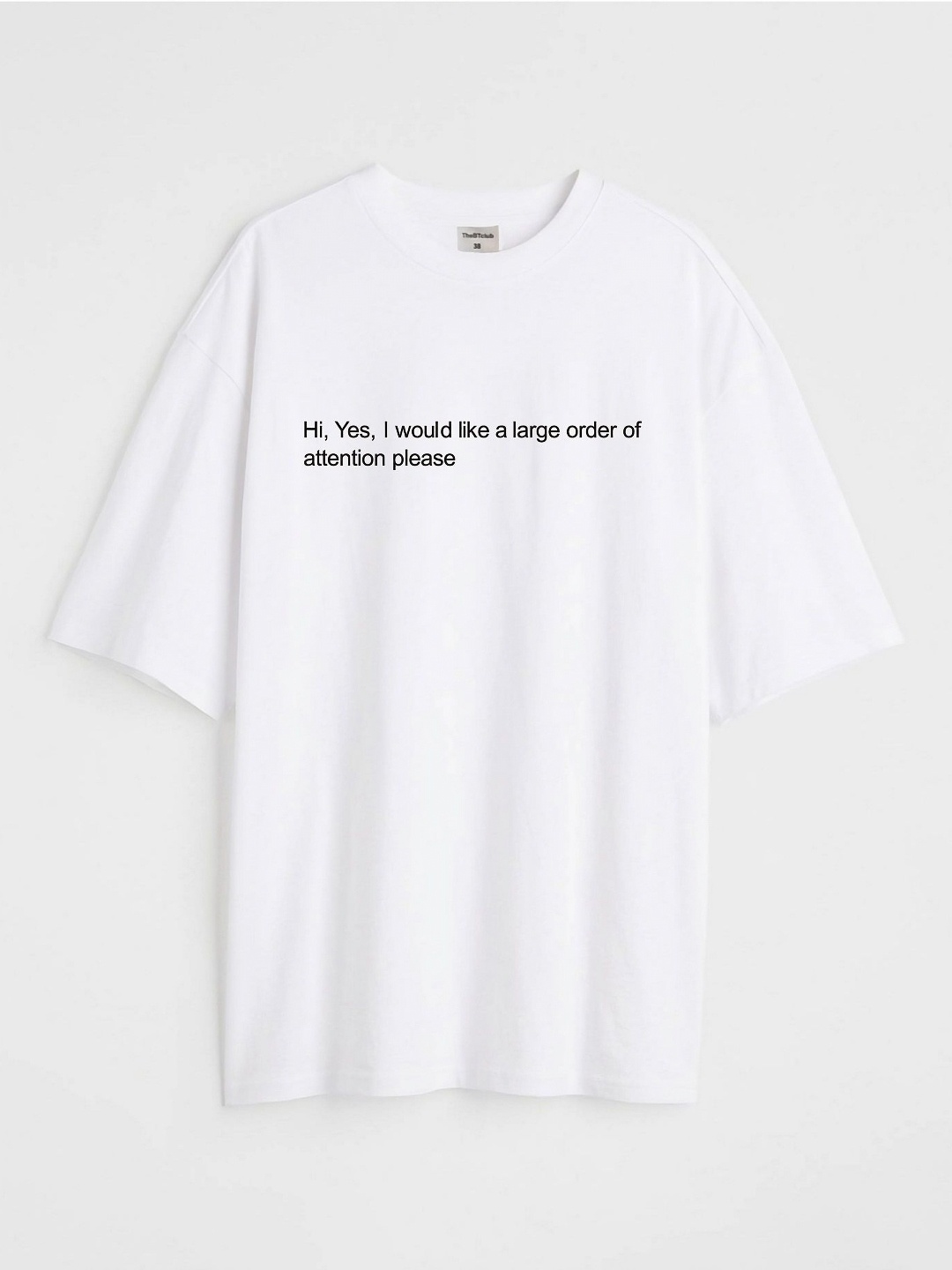 

TheBTclub Men Printed Drop-Shoulder Sleeves Activchill T-shirt, White