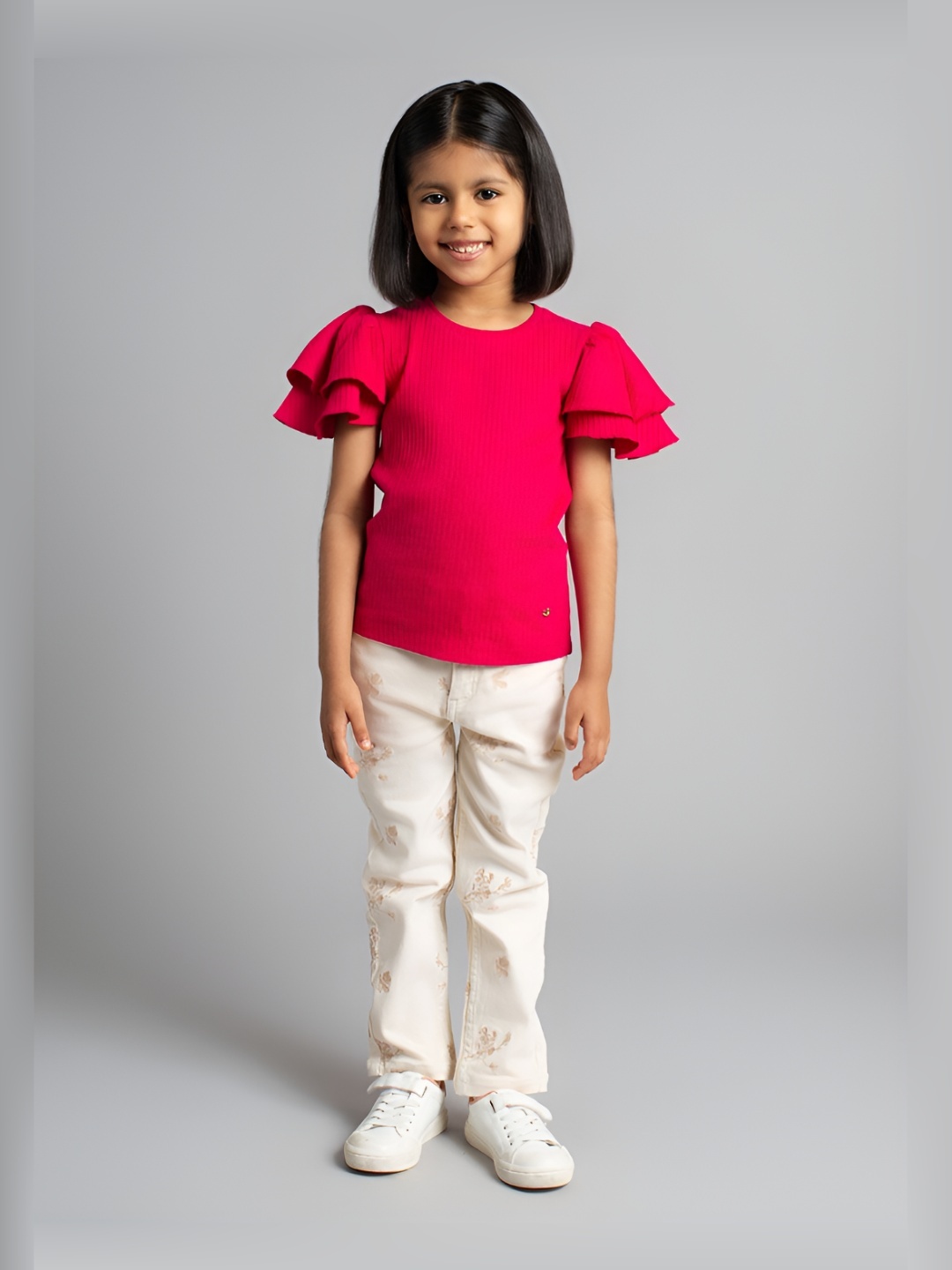

Ed-a-Mamma Girls Bio Finish Pockets T-shirt, Pink