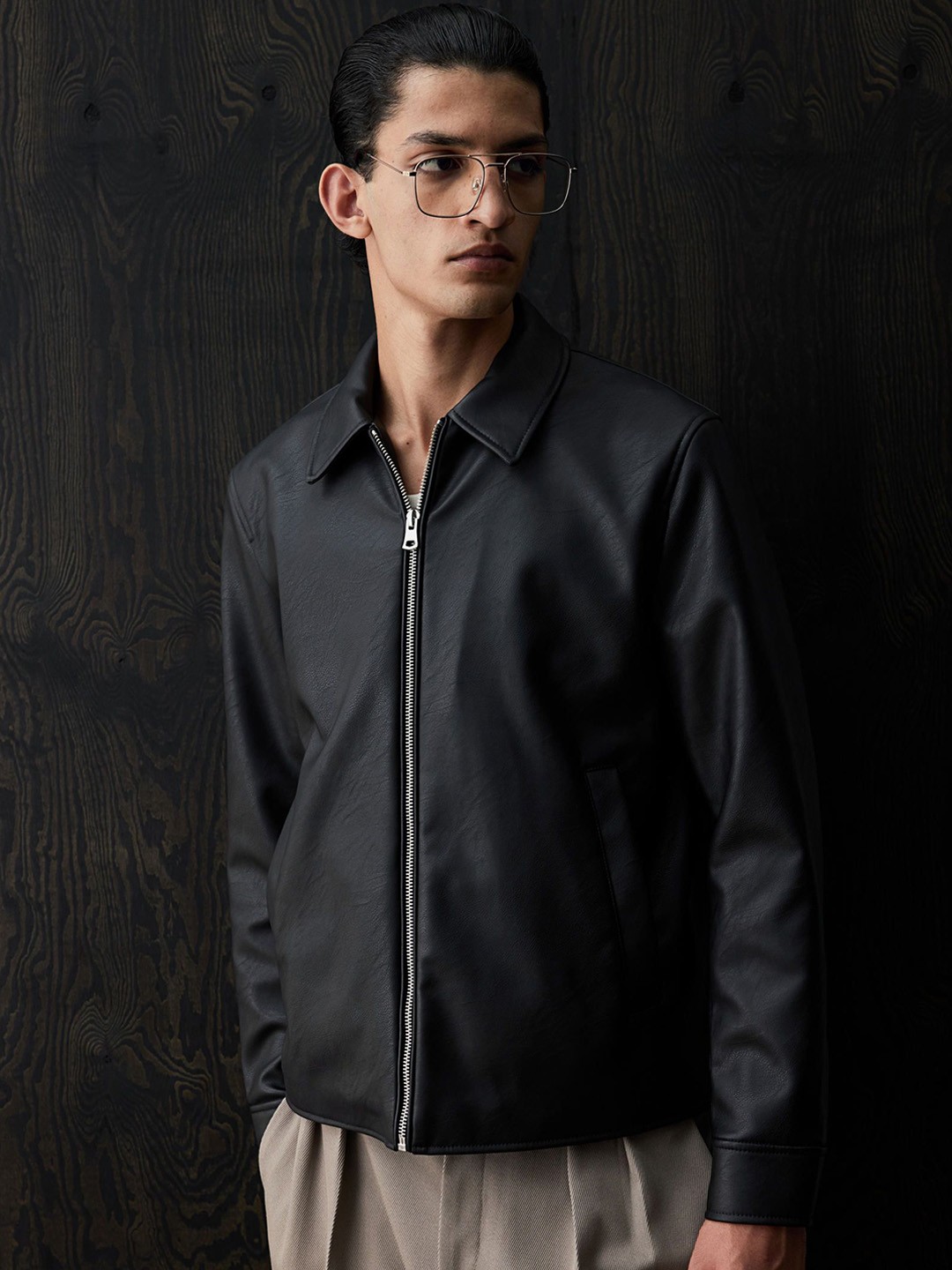 

H&M Regular-Fit Jackets, Black