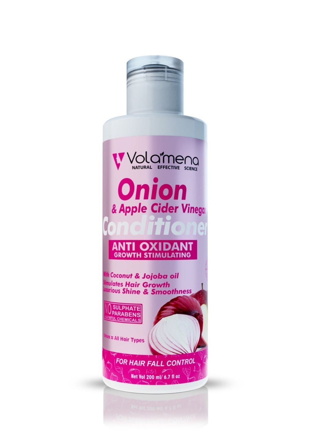 

Volamena Onion & Apple Cider Vinegar Conditioner For Stimulate Hair Growth- 200ml, Off white