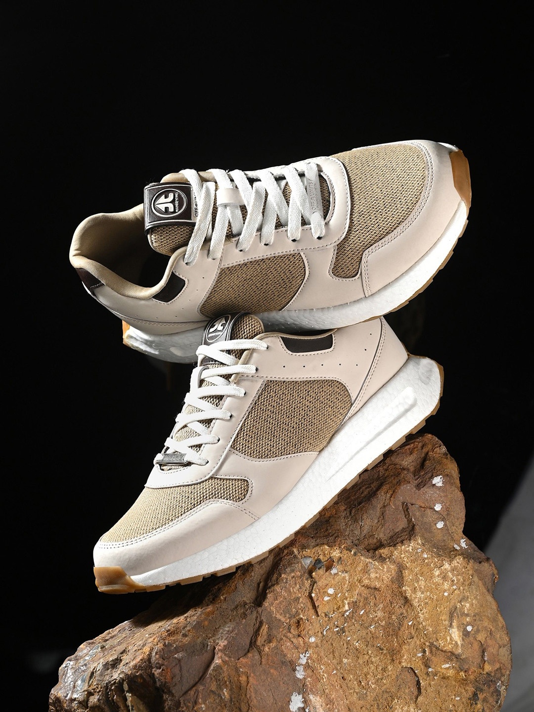 

OFF LIMITS Solid Men Sneakers, Beige