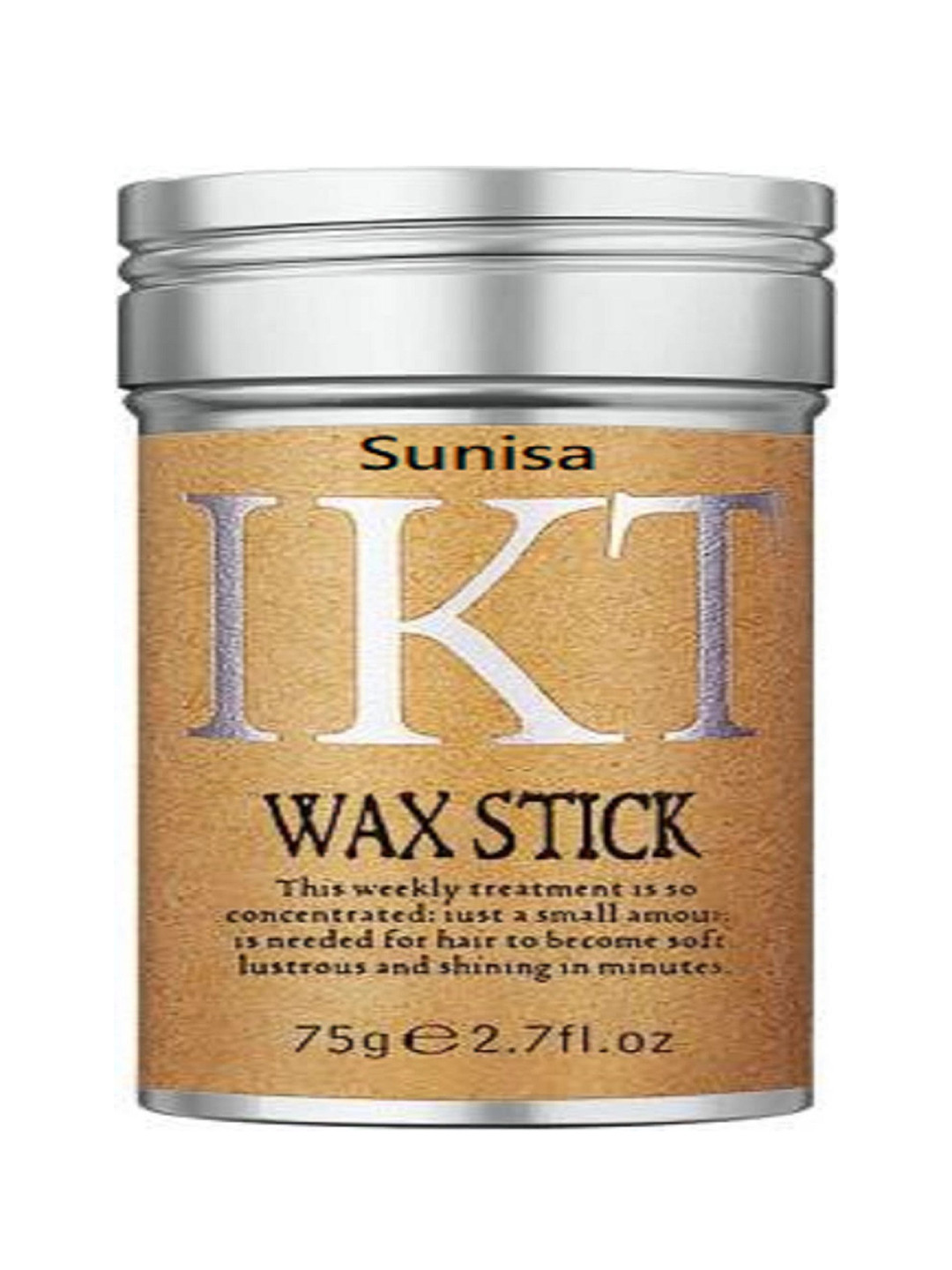 

SUNISA 24Hr Lasting Hair Styling Wax Stick With Avocado & Beeswax-75g, Transparent