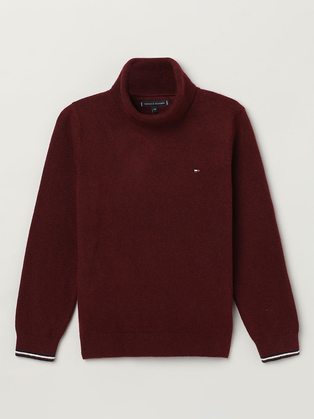 

Tommy Hilfiger Boys Pullover Sweater, Maroon
