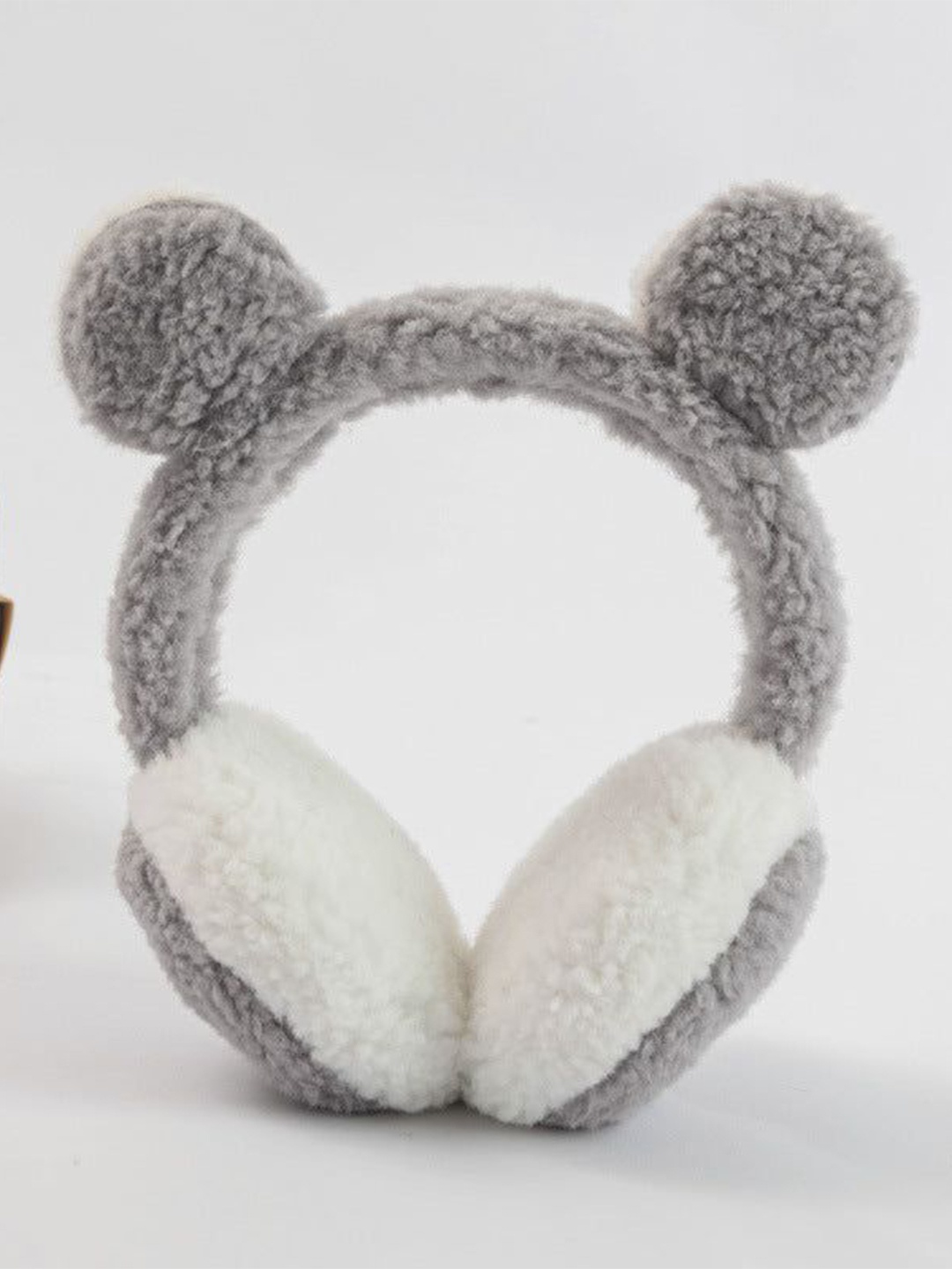 

SYGA Girls Panda Design Chill Wrap Earmuffs Headband, Grey