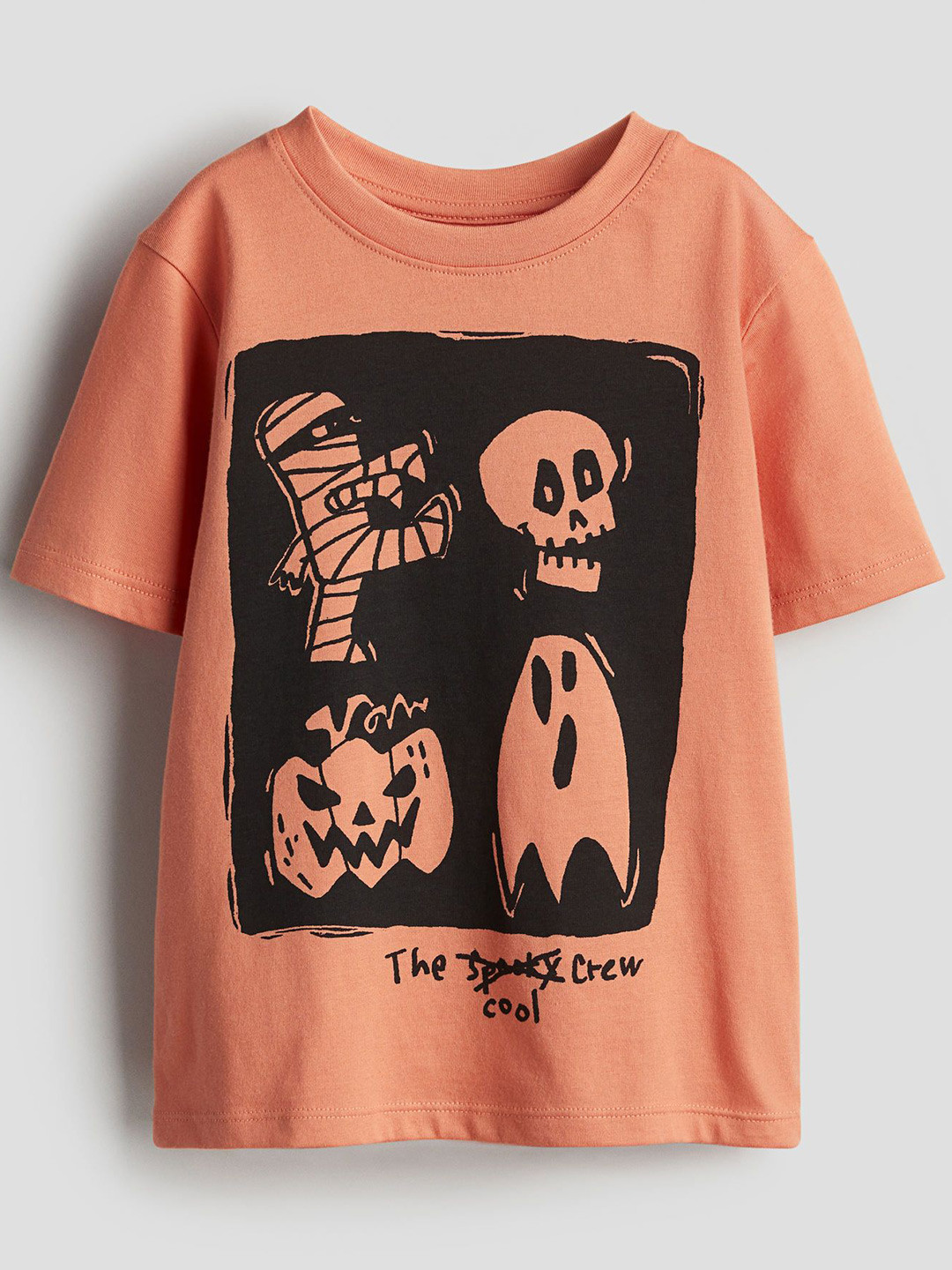 

H&M Boys Printed T-Shirt, Orange