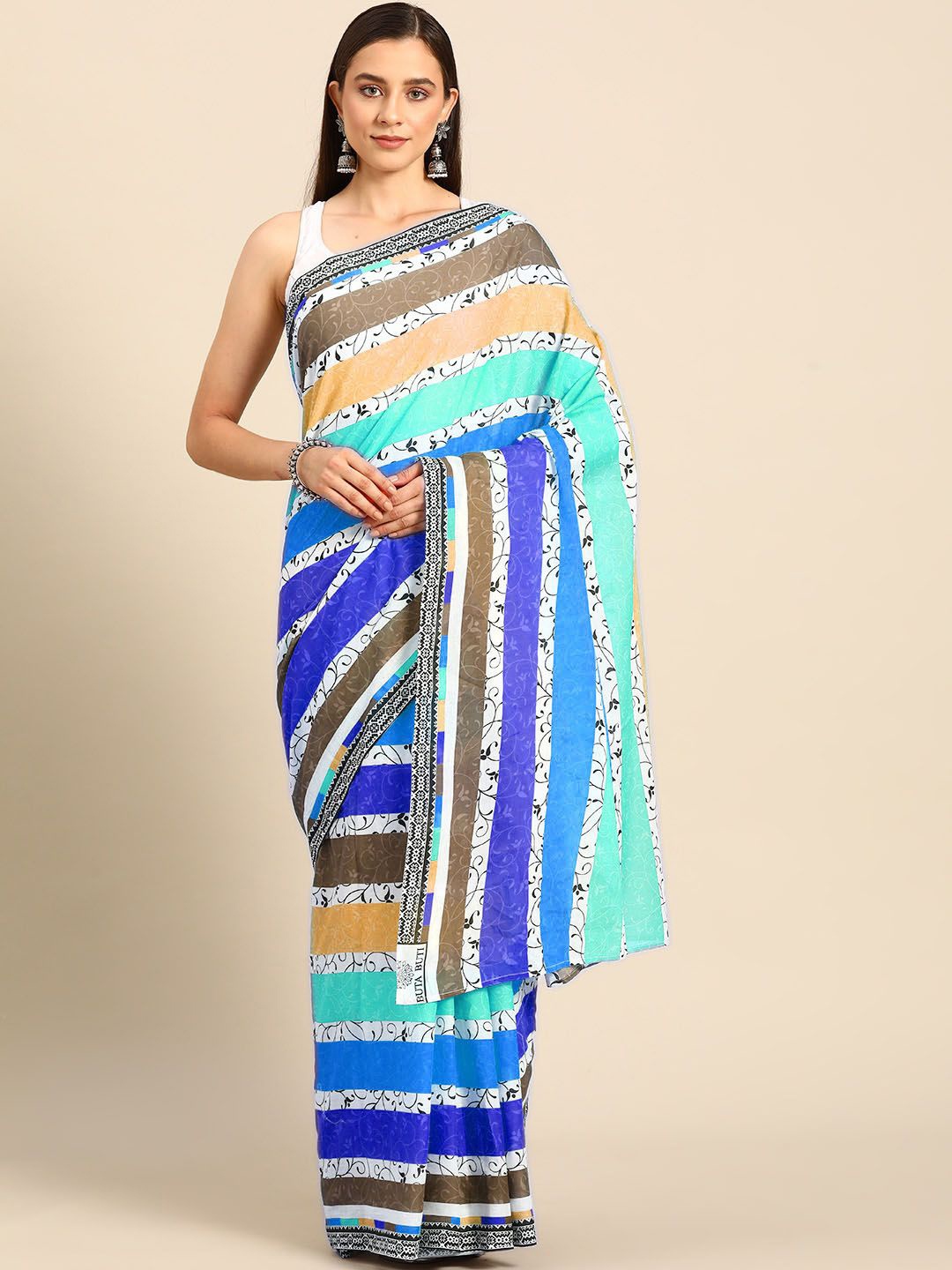 

BUTA BUTI Women Sarees, Blue