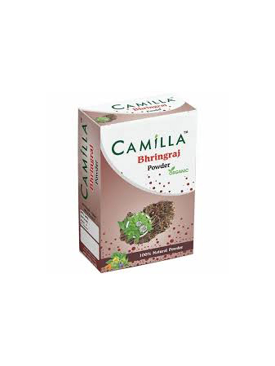 

CAMILLA Bhringraj Powder For Hair-100g, Brown