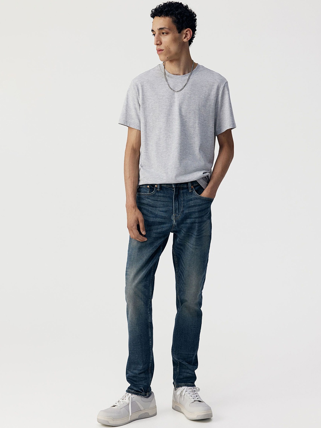 

H&M Slim Jeans, Navy blue