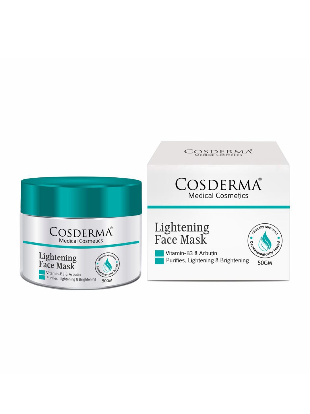 

COSDERMA Lightening Face Mask -50g, Red