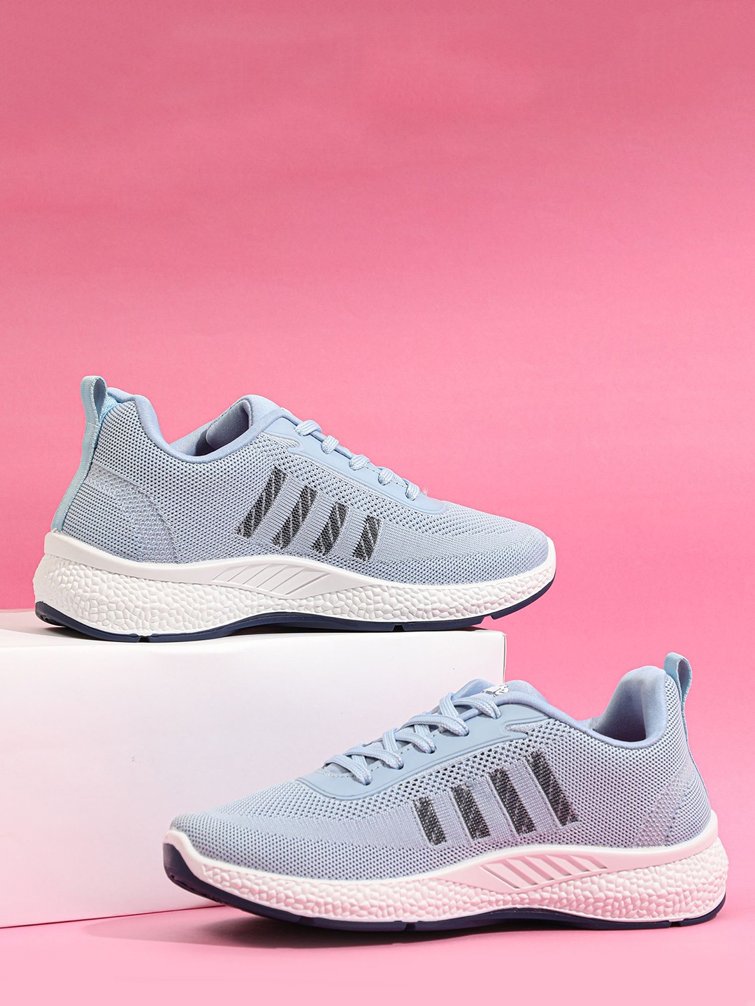 

Aqualite Women Colourblocked Lace-Ups Sneakers, Blue