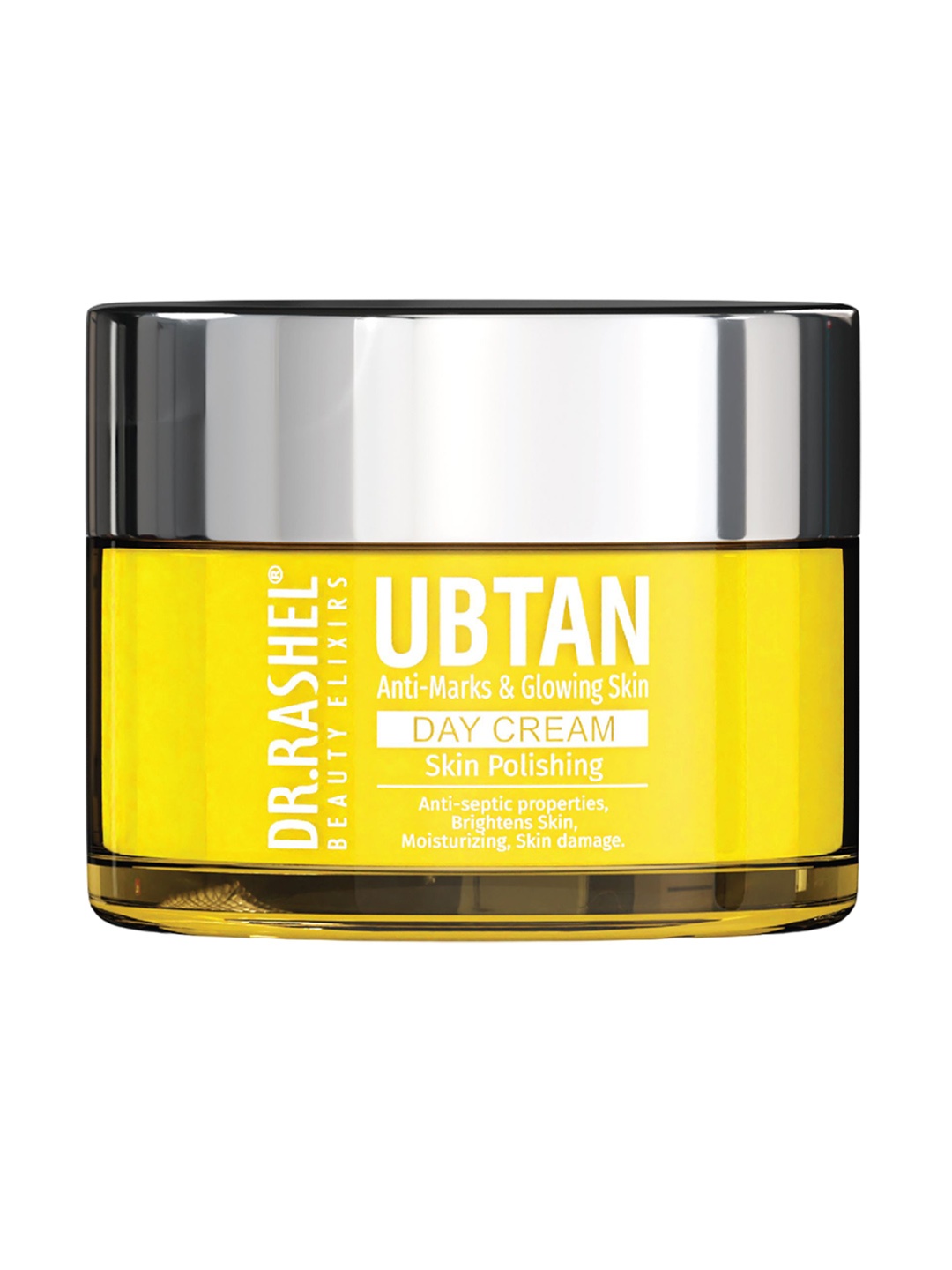 

DR.RASHEL Ubtan Day Cream With Turmeric & Saffron 50 g, Yellow