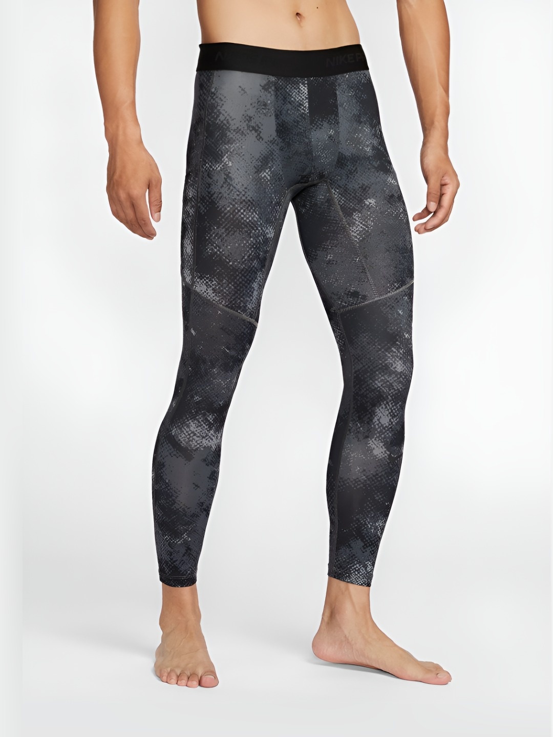 

Nike Pro Camo Men's Dri-FIT Tights, Black